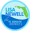 This is the logo for Lisa Newell's campaign for Florida Senate in District 1
